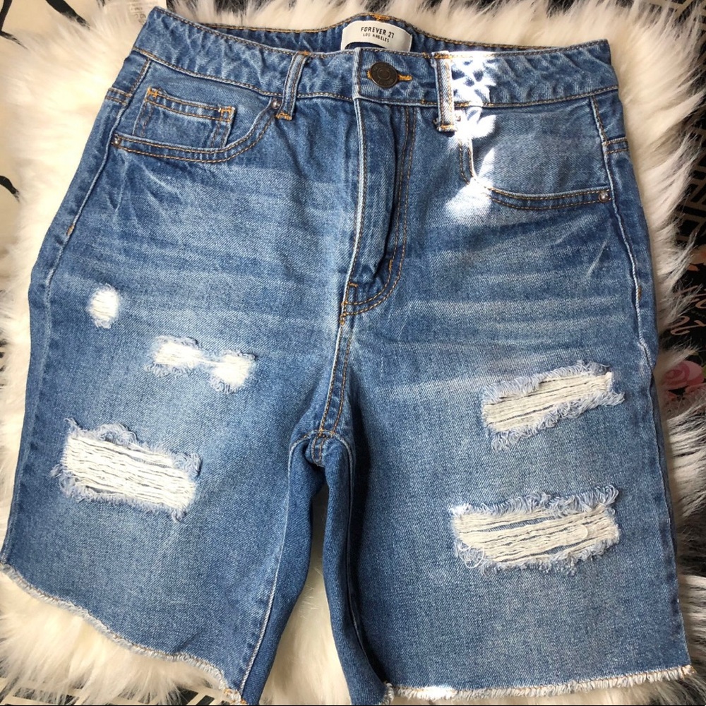 Distressed Shorts